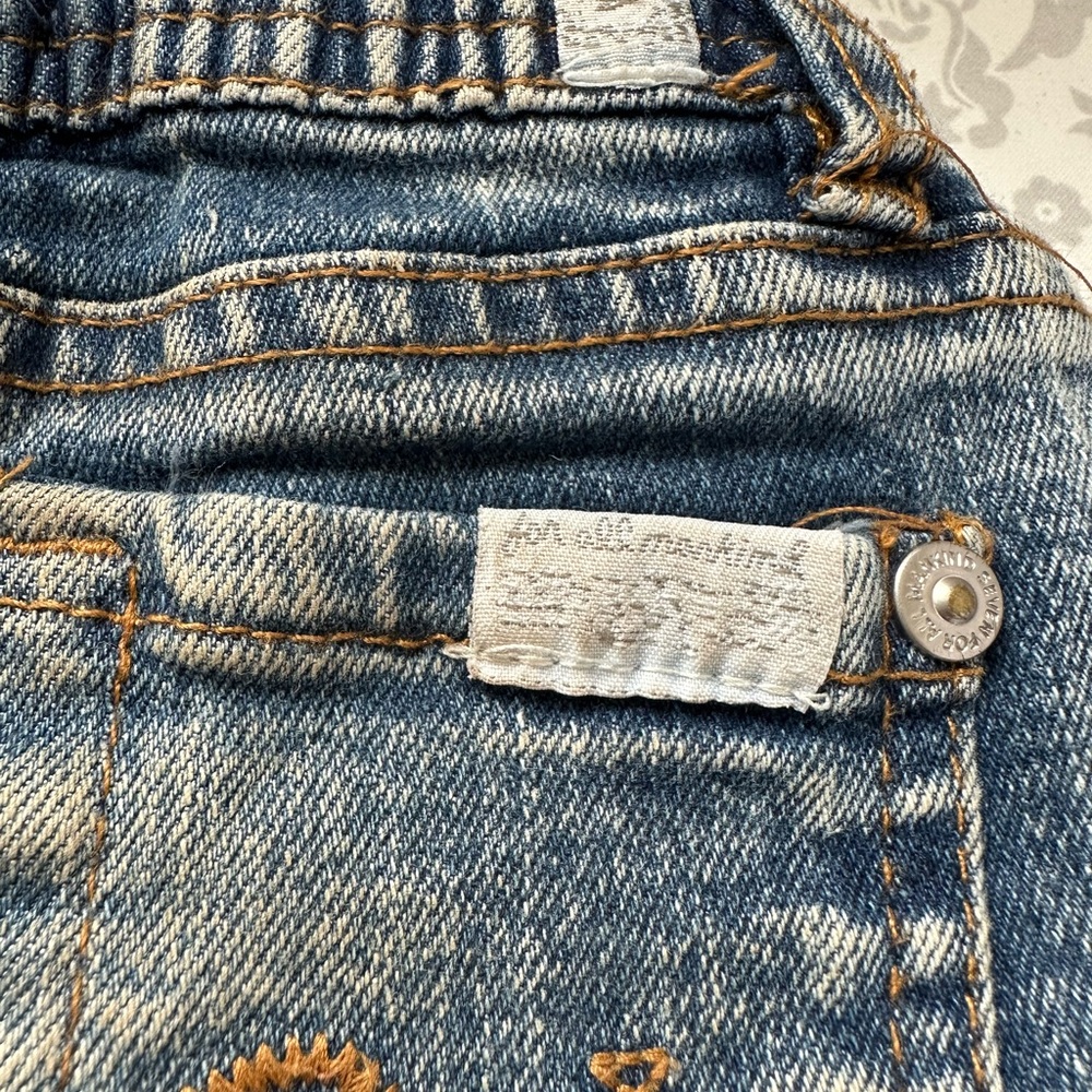 7 For All Mankind Baby Blue Jeans 18 Months - Picture 4 of 4